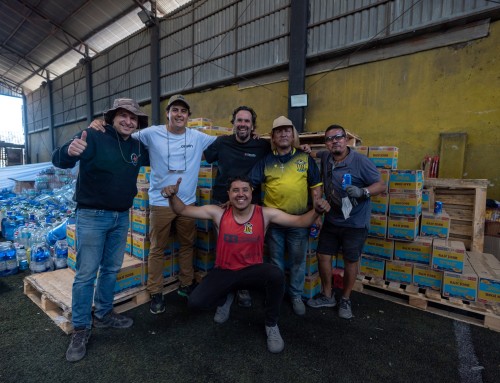 Jurel San José se sumó al trabajo solidario de Desafío Levantemos Chile en apoyo a damnificados del incendio de Viña del Mar