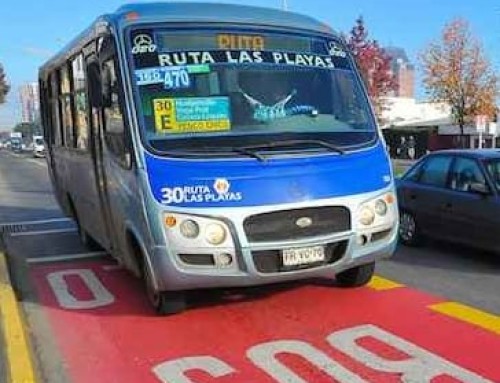 Pista «Sólo Buses» en Puente Llacolén operará excepcionalmente en horarios punta