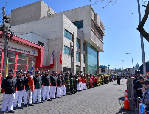 Ceremonia Aniversario 121 del Cuerpo de Bomberos de Coronel «José Miguel Carrera»