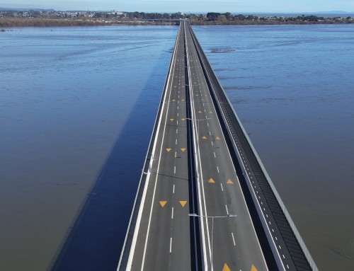 Se habilita el puente más largo de Chile sobre el río Biobío
